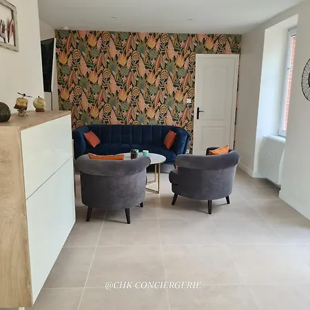 Tatil Evi Maison Du Puy Avec Jardin Clos, 4 Min Puy Dufou