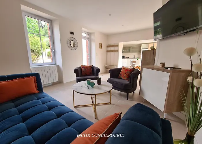 Maison Du Puy Avec Jardin Clos, 4 Min Puy Dufou בית נופש