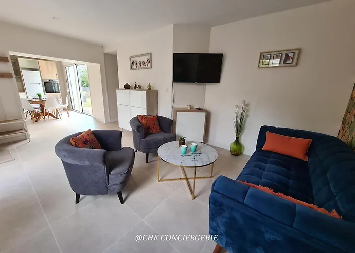 בית נופש Maison Du Puy Avec Jardin Clos, 4 Min Puy Dufou Les Épesses