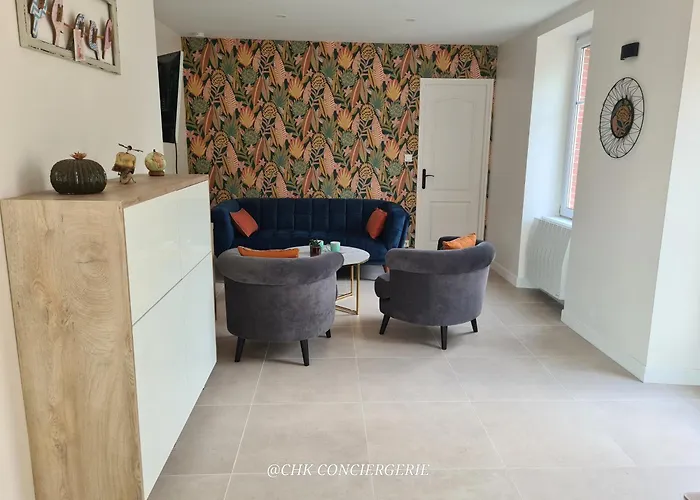 בית נופש Maison Du Puy Avec Jardin Clos, 4 Min Puy Dufou